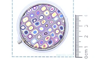 Round Pillbox N.15/3compartements