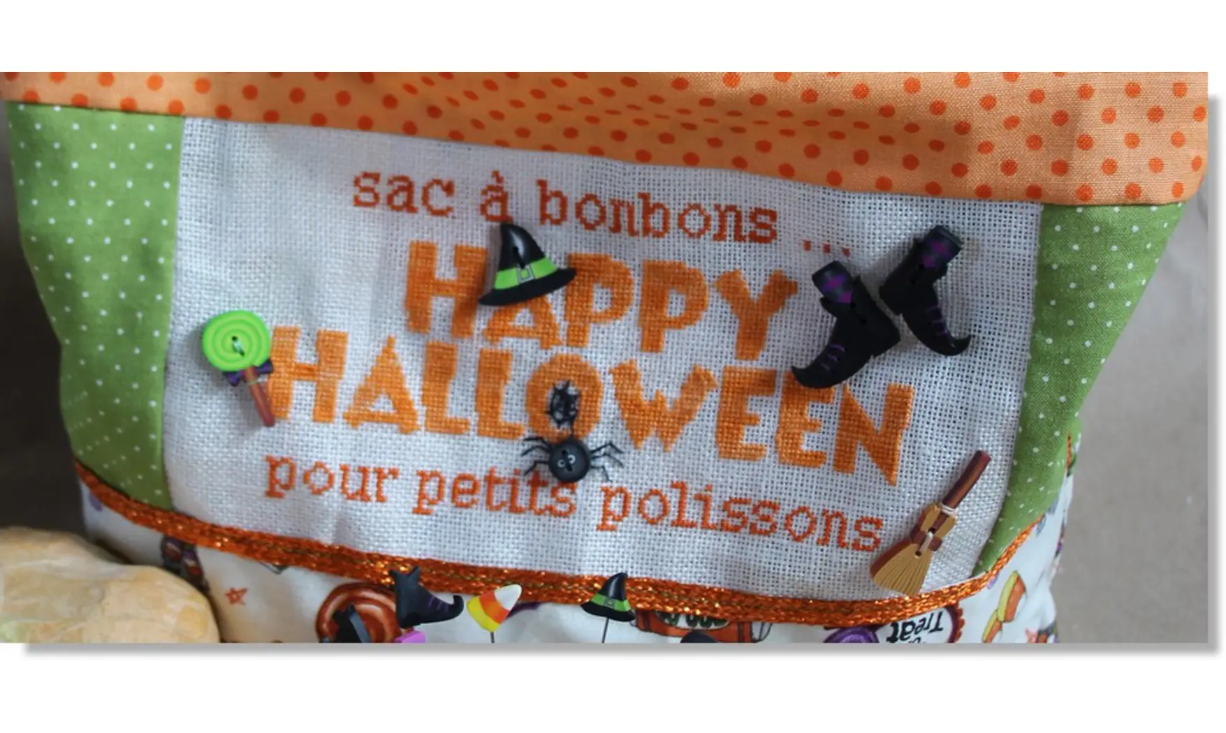 Happy Halloween-Modèle de broderie
