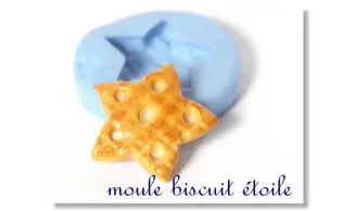 Moule silicone Biscuit Etoile