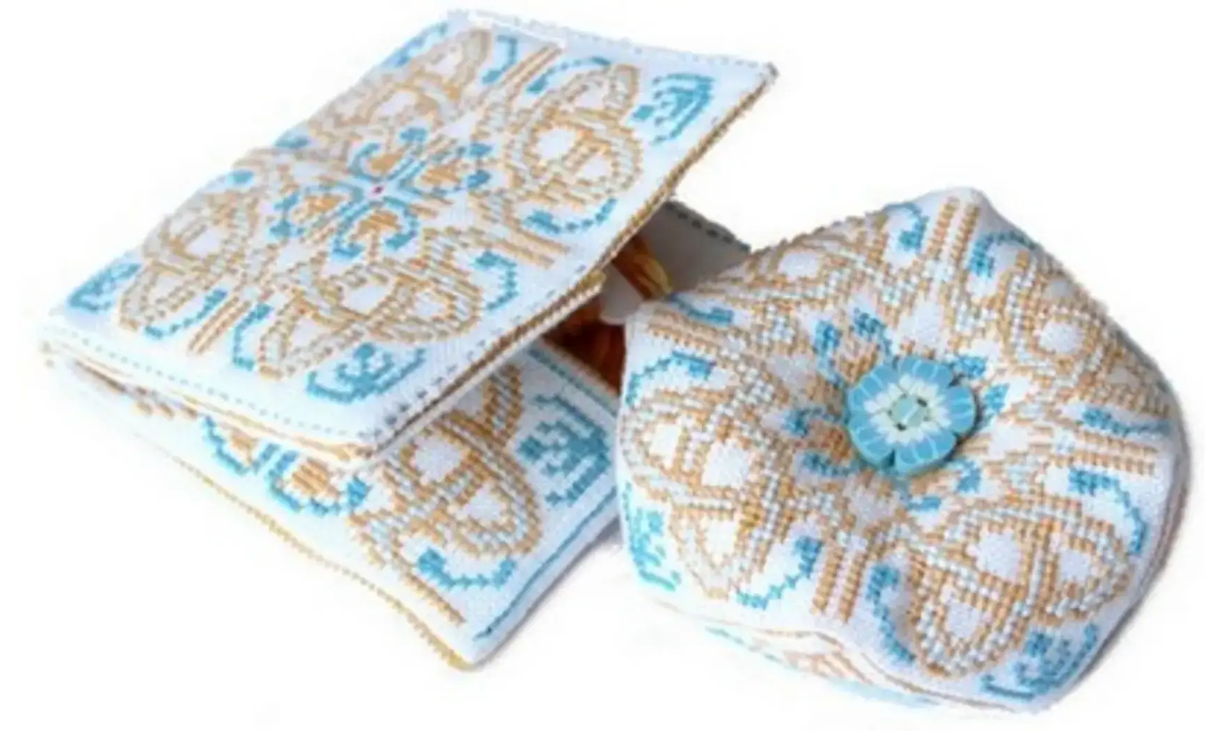 Box Carreaux de ciment-Cross stitch